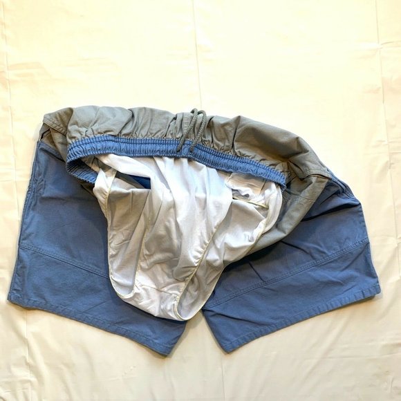 Van Heusen Board Shorts Swim Trunks Mens L (38-40) Lined Color Block Surf Beach - Picture 9 of 12